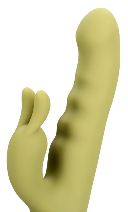 Vibro Rabbit Rotatif Greenbit 14 x 4cm