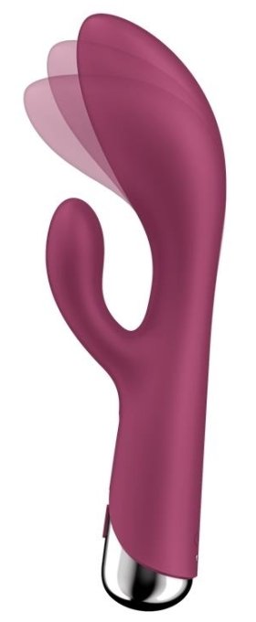 Vibro Rabbit Spinning Rabbit 1 11 x 3.5cm Framboise