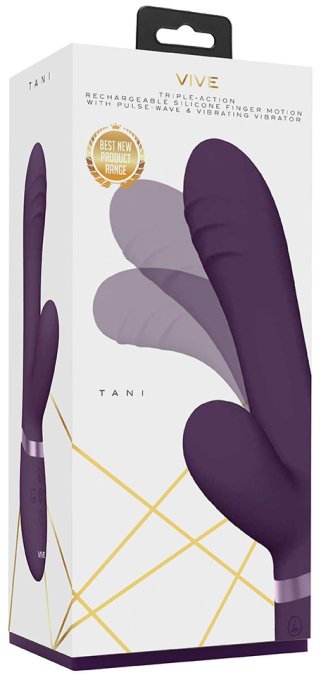 Vibro Rabbit Tani 22 x 3.5cm Violet