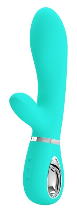 Vibro Rabbit Thomas 11 x 3.8cm Turquoise