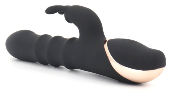 Vibro Rabbit Thrusties 13 x 3.8cm Noir