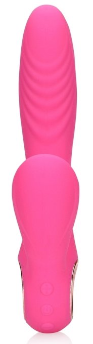 Vibro Rabbit Tongue Flicker 19 cm Rose