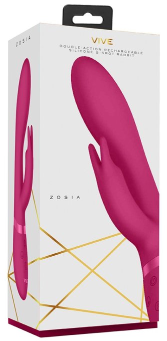 Vibro Rabbit Zosia 21 x 3.7cm Rose