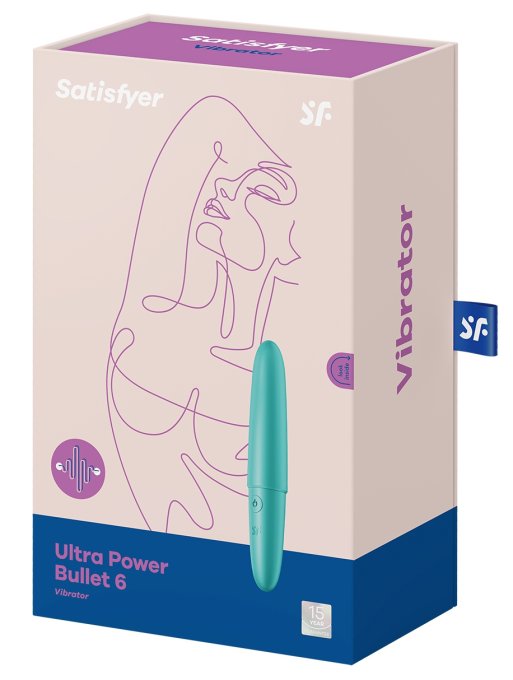 Vibro Ultra Power Bullet 6 Satisfyer Turquoise