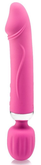 Vibro Wand Double Fun 17.5 x 4.5cm Rose