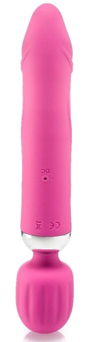 Vibro Wand Double Fun 17.5 x 4.5cm Rose