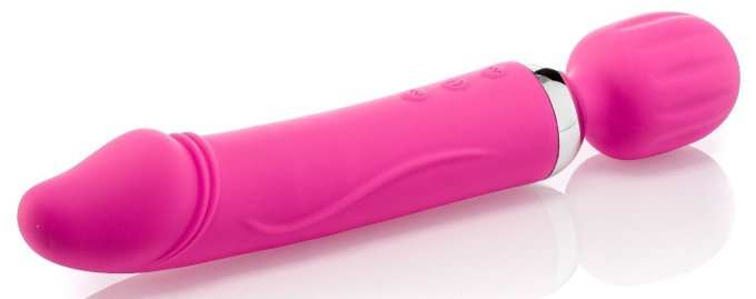 Vibro Wand Double Fun 17.5 x 4.5cm Rose