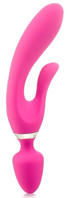 Vibro Wand Three Double 12.5 x 4cm Rose