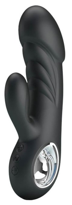 Vibromasseur Ansel Pretty Love 16cm Noir