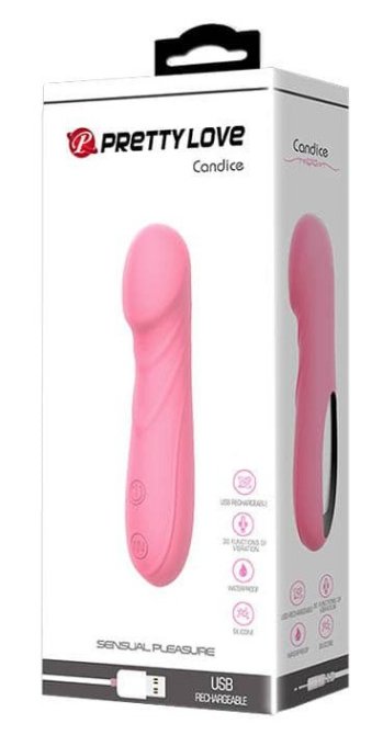 Vibromasseur Candice 14.2 x 2.9 cm