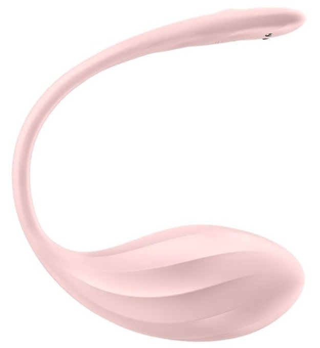 Vibromasseur Connecté Point G Ribbed Petal 8.5 x 3.8cm Rose