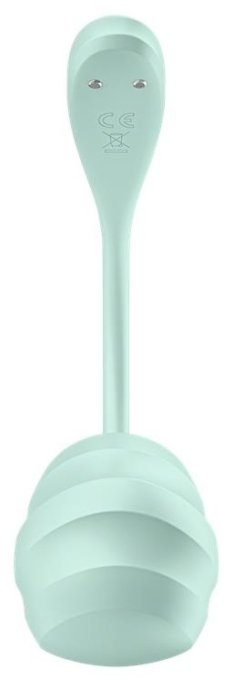 Vibromasseur Connecté Point G Smooth Petal 8.5 x 3.8cm Vert Menthe