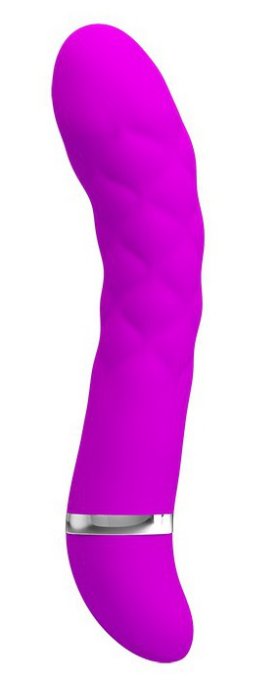 Vibromasseur design Truda 19.5 x 3.5cm - Violet