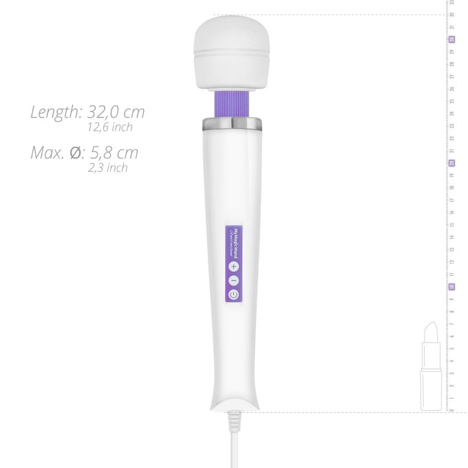 Vibromasseur My Magic Wand - Tête 58mm Violet