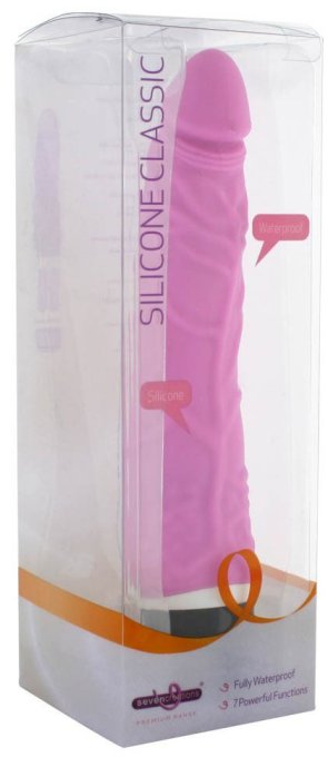 Vibromasseur Slim Original 17 x 4.5 cm rose