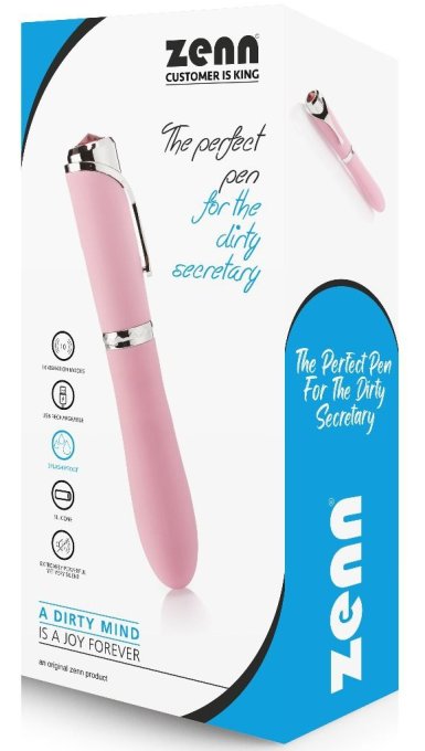 Vibromasseur The Pen 10 x 3.5cm Rose