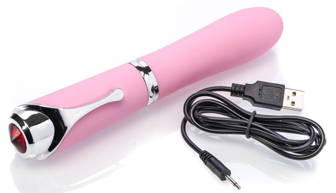 Vibromasseur The Pen 10 x 3.5cm Rose