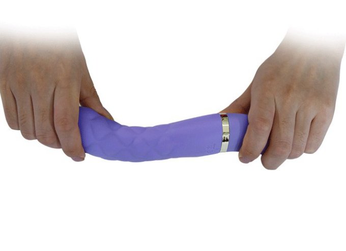 Vibromasseur Truda 19.5 x 3.5cm - Violet