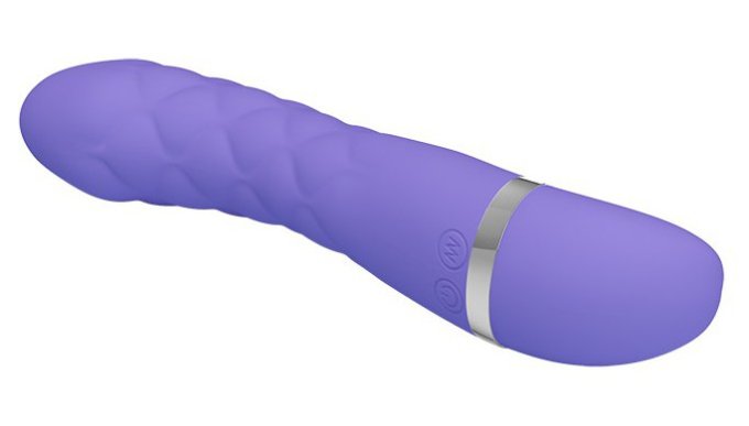 Vibromasseur Truda 19.5 x 3.5cm - Violet