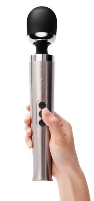 Wand Die Cast Rechargeable 29cm Tête 51mm Gris