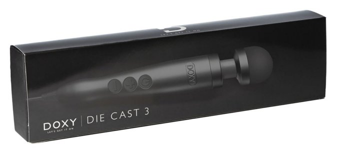 Wand Doxy Die Cast 3 28cm Noir - Tête 45mm