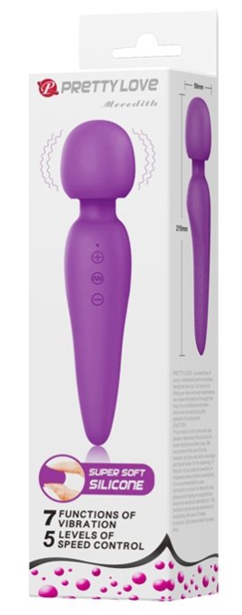 Wand Meredith Pretty Love Violet - Tête 50mm