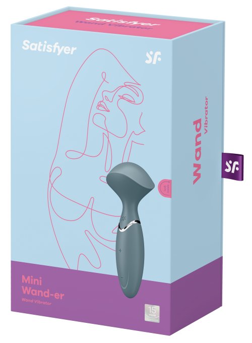 Wand Mini Wand-Er Satisfyer Gris