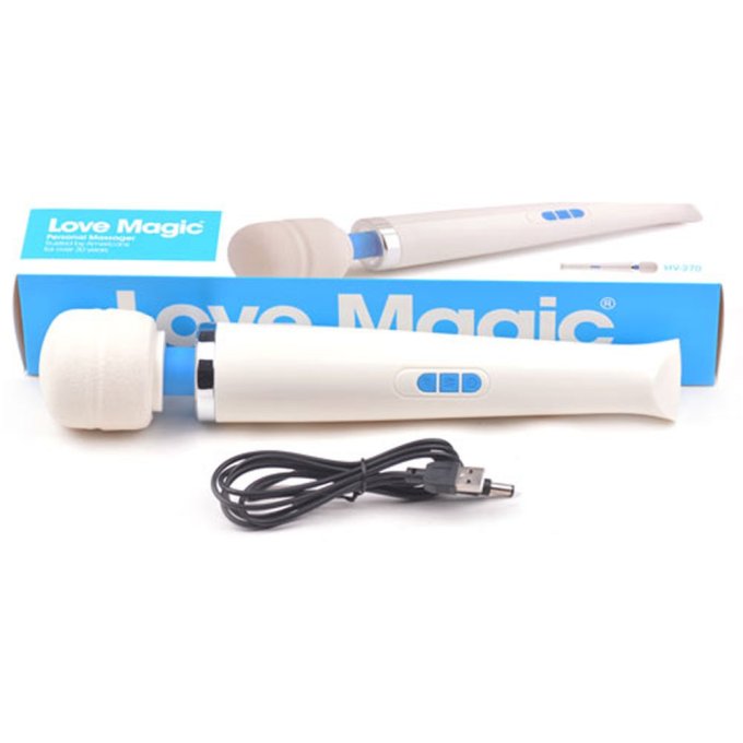 Wand Multi Vibrator Blanc - Tête 60mm