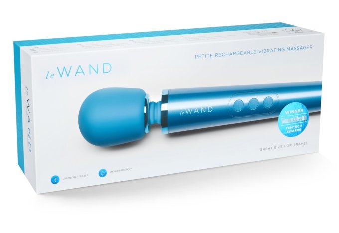 Wand Petite 25cm Tête 47mm Bleu