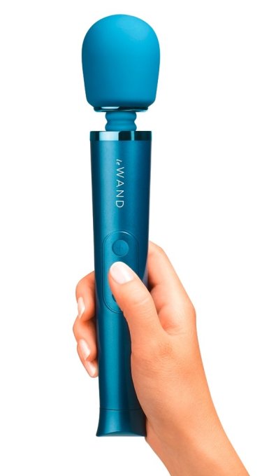 Wand Petite 25cm Tête 47mm Bleu