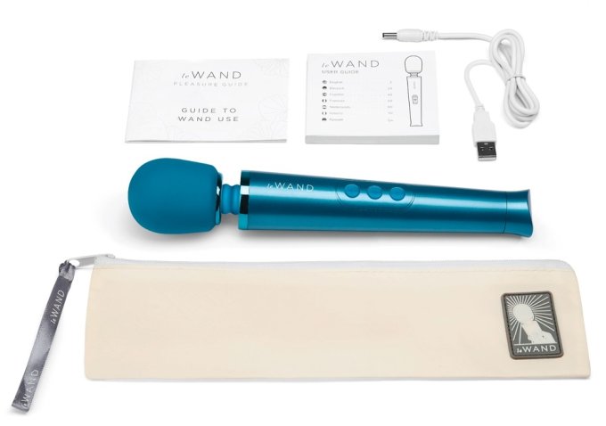 Wand Petite 25cm Tête 47mm Bleu