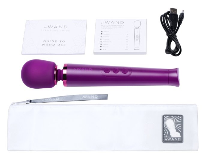 Wand Petite 25cm Tête 47mm Prune