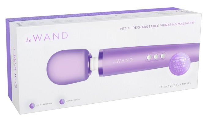 Wand Petite 25cm Tête 47mm Violet