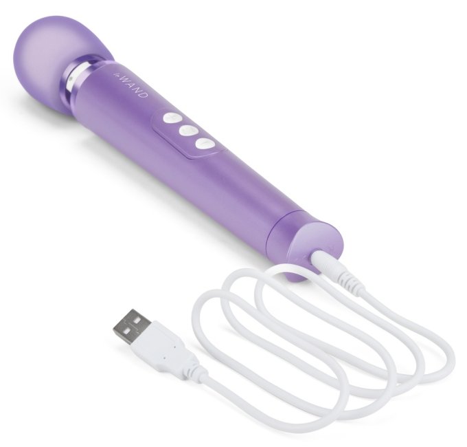 Wand Petite 25cm Tête 47mm Violet