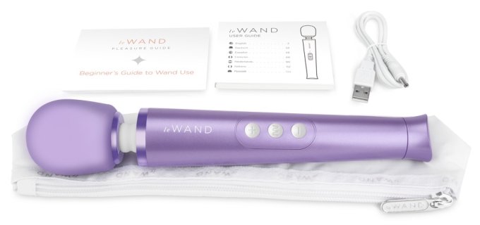 Wand Petite 25cm Tête 47mm Violet