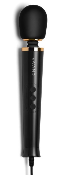 Wand Powerful Petite Plug-In 25cm Tête 47mm Noir