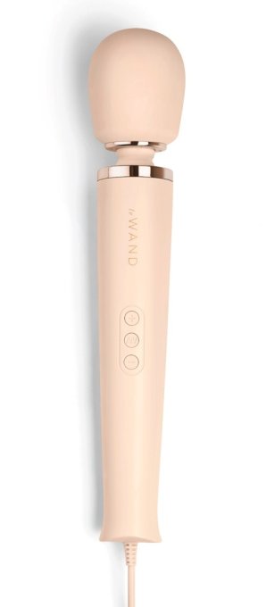 Wand Powerful Plug-In 34cm - Tête 62mm Crème