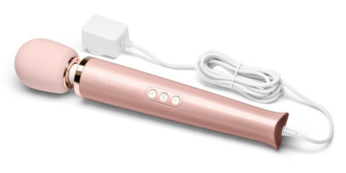 Wand Powerful Plug-In 34cm - Tête 62mm Rose Gold