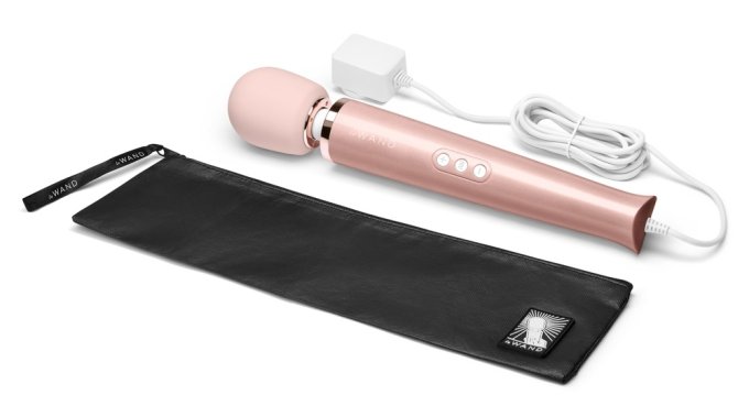 Wand Powerful Plug-In 34cm - Tête 62mm Rose Gold