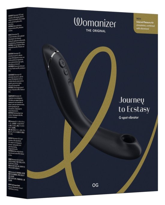 Stimulateur de clitoris Womanizer OG Noir